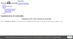 Desktop Screenshot of amministratore.biz